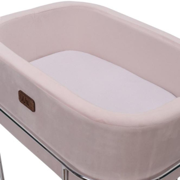 Will Beside Anne Yanı Beşik Light Pink Silver